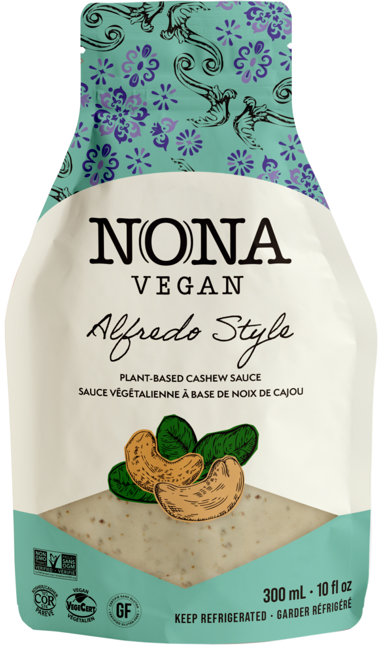 NONA Vegan Alfredo-Style Sauce Blue Pouch