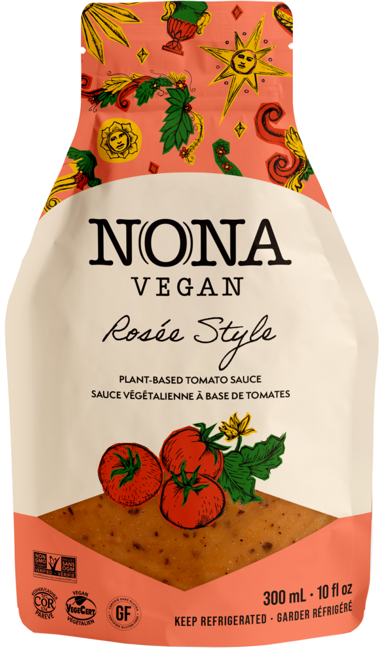 NONA Vegan Rosee-Style Sauce pink pouch
